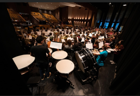 Second day of Region Band Rehearsal. 