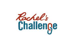 Rachels Challenge logo. Encouraging you to start a chain reaction. 