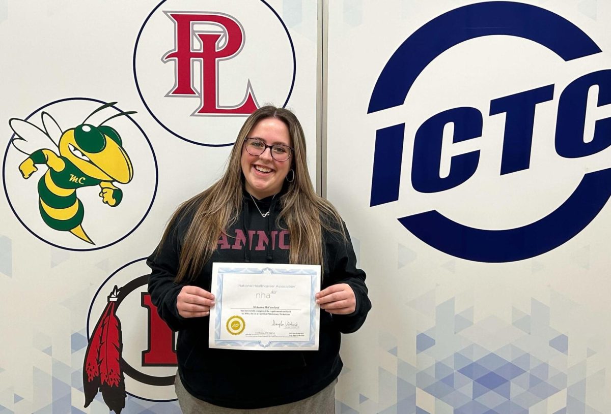 Marion Center High School Student Makes ICTC History by Becoming Certified Phlebotomy Technician