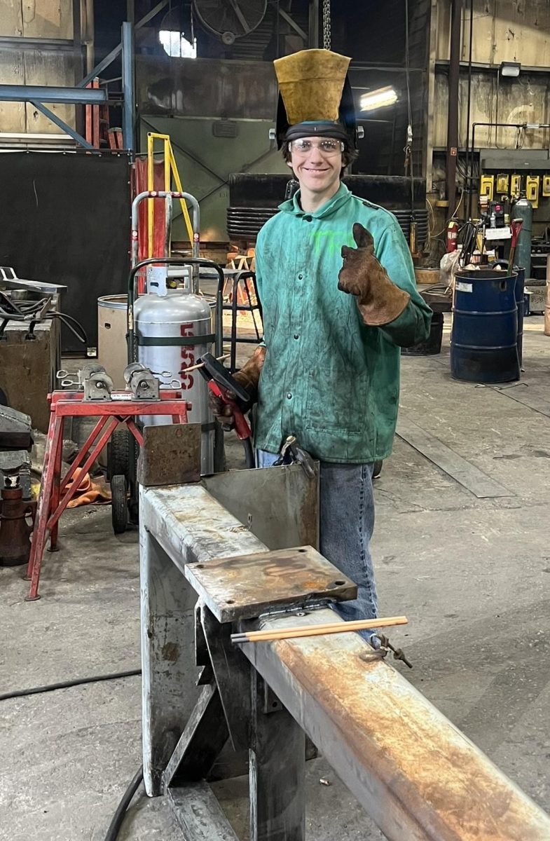 Trey Slovinsky Excels in Cooperative Education Placement at ACME Machine and Welding