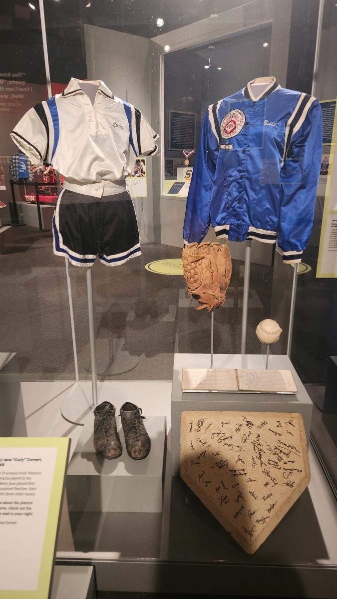 Betty Jane Cornetts Baseball Uniform