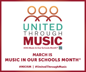 March is Music in Our Schools Month